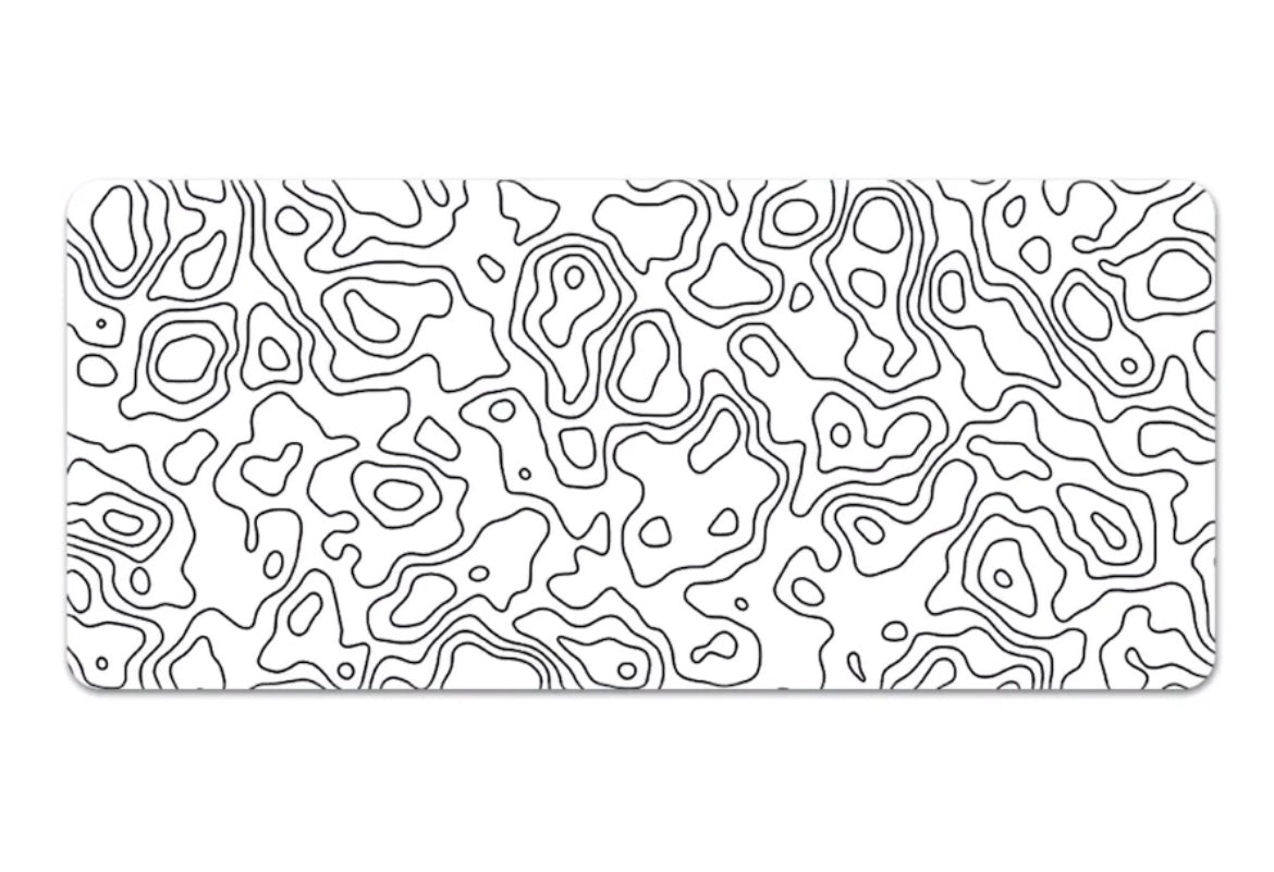 White & Black 2. Mousepad